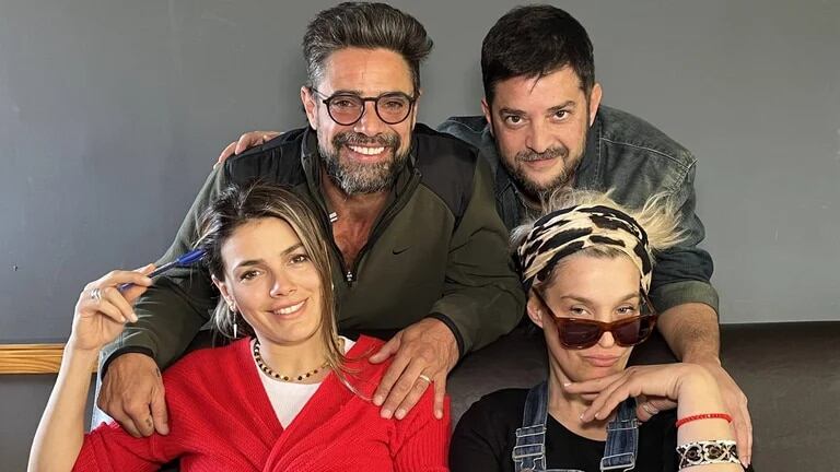 Luciano Castro, Natalie Pérez, Pablo Rago y Leticia Brédice, quien será remplazada por Carla Conte