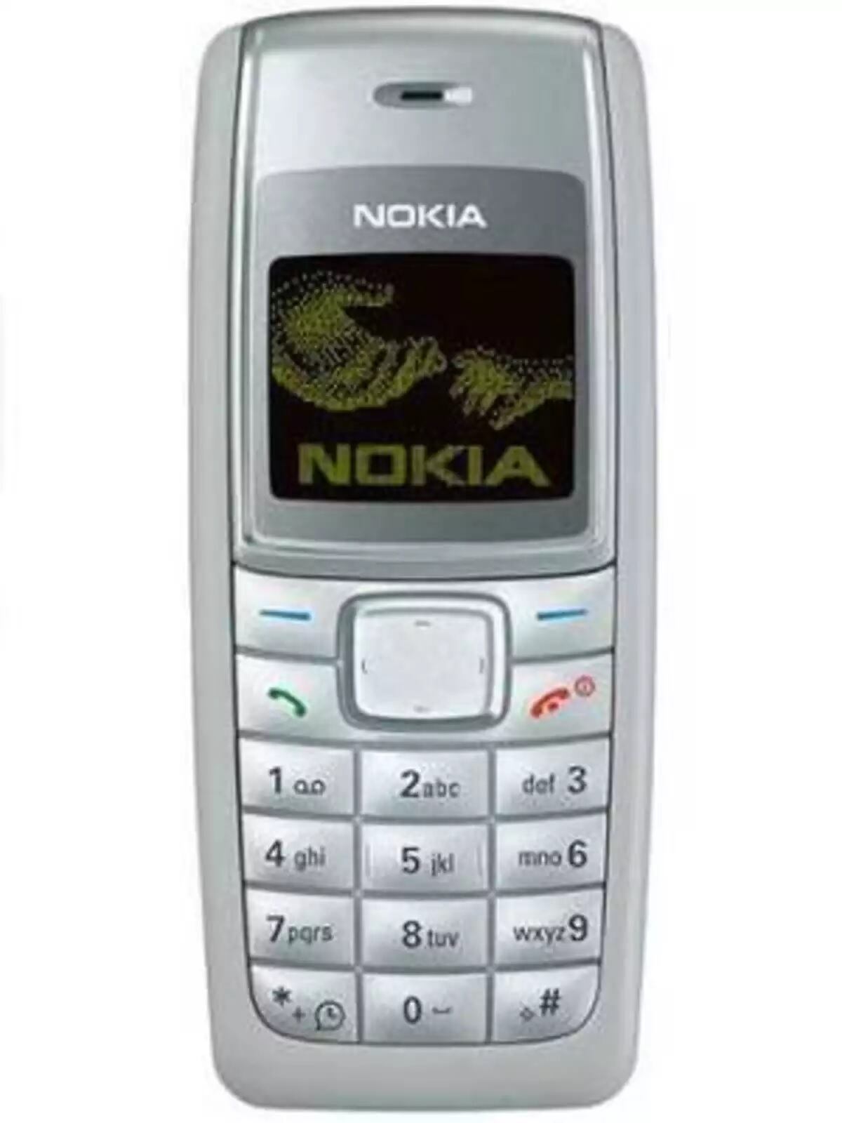 Uno de los celulares más vendidos de la historia es el Nokia 1110.