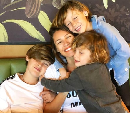 Pampita y sus hijos.Instagram.