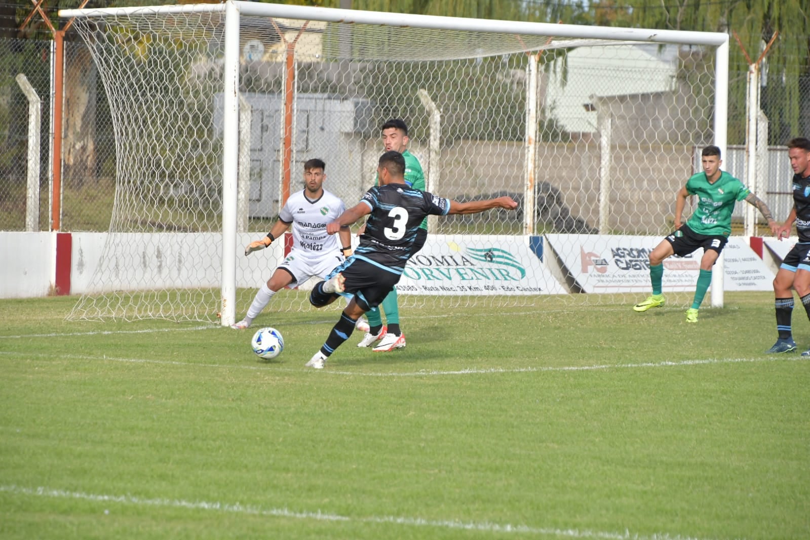 Gutiérrez Sport Club logró un triunfazo en calidad de visitante ante Ferro de General Pico La Pampa por 2-1. / Gentileza: Prensa GSC.