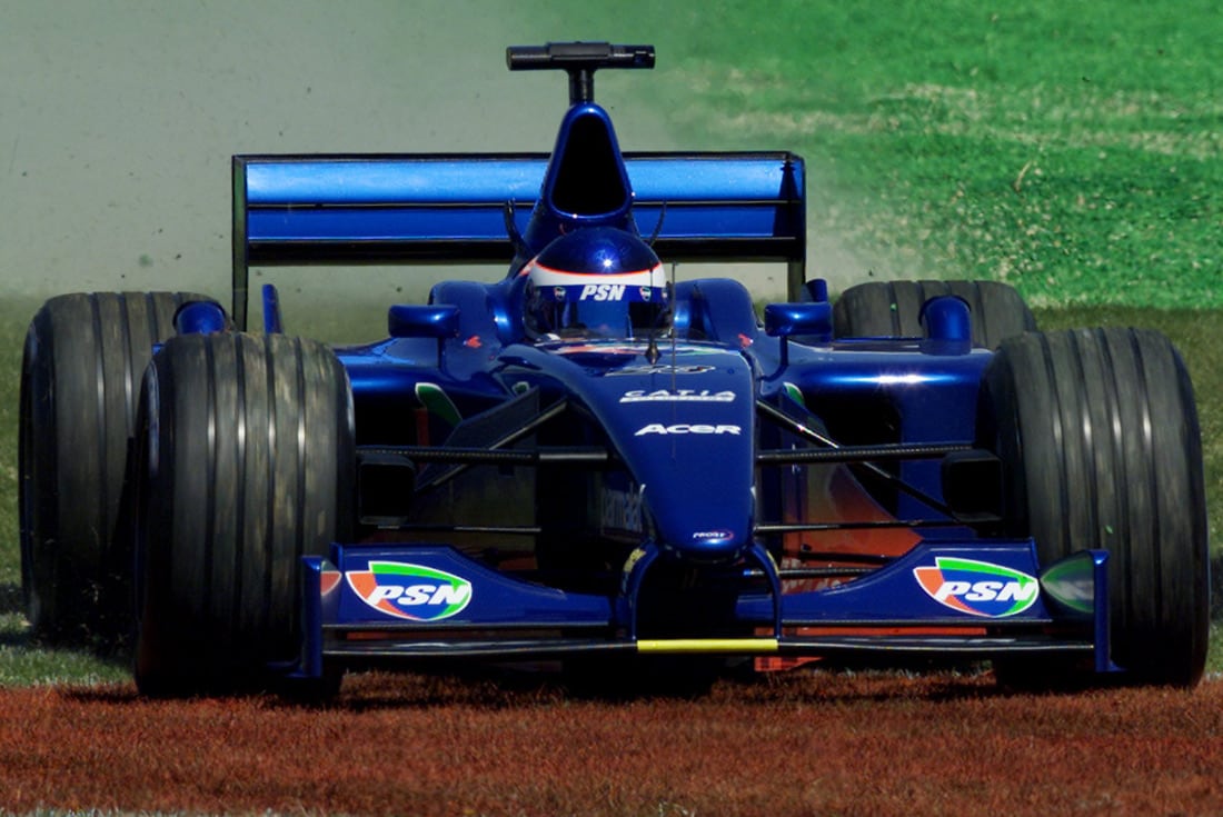 Mazzacane apenas corrió cuatro carreras para Prost en 2001 (Foto: Archivo / AP).