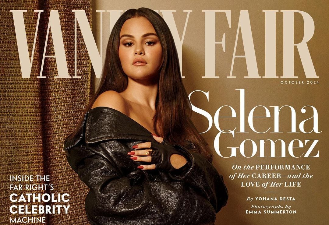 La artista, en la portada de Vanity Fair.