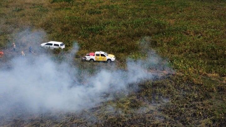 Los incendios comenzaron el 19 de diciembre en el Portal Carambola y aún se mantienen activos.