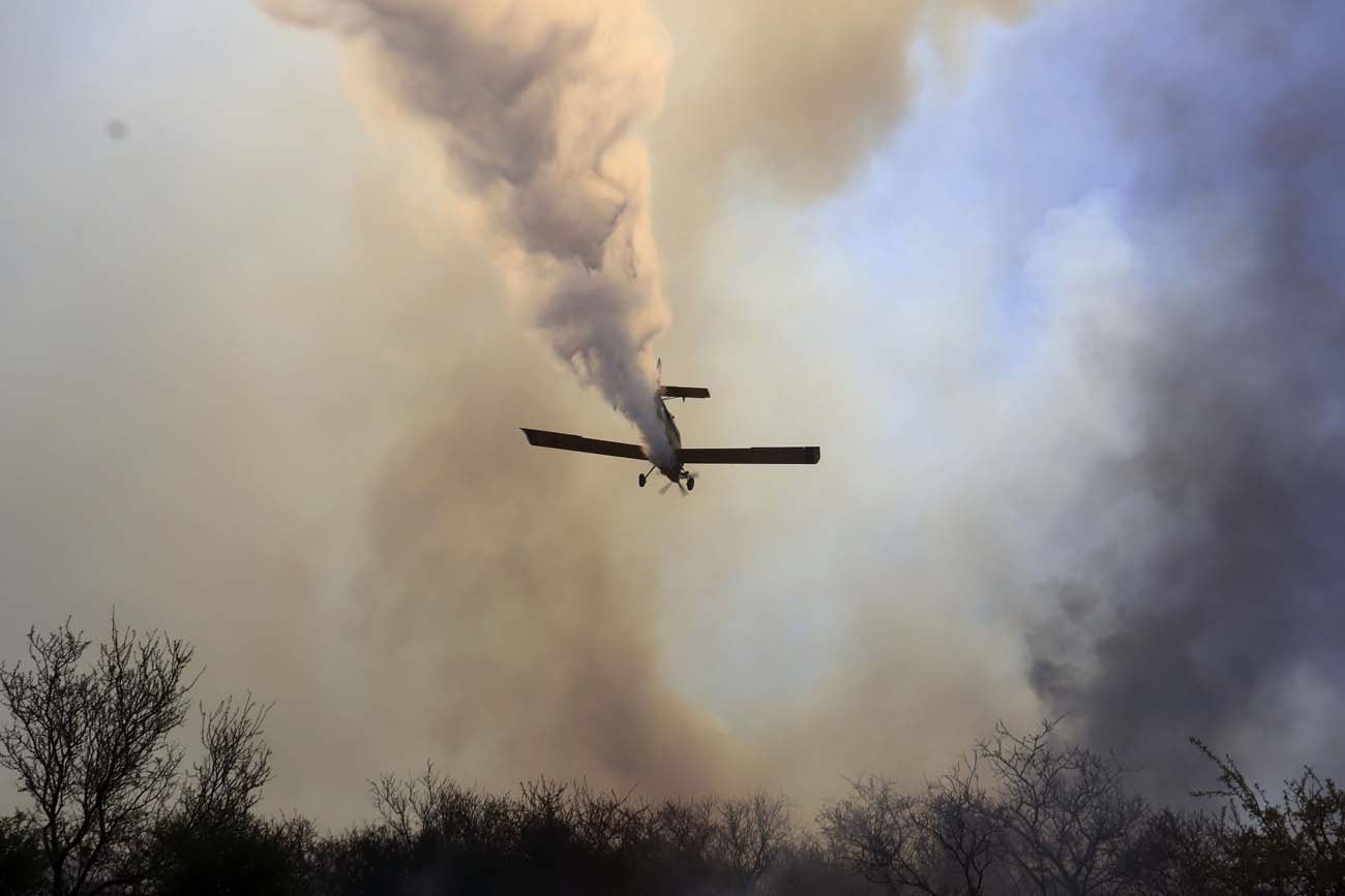 Incendio en la zona de Mayu Sumaj (La Voz)