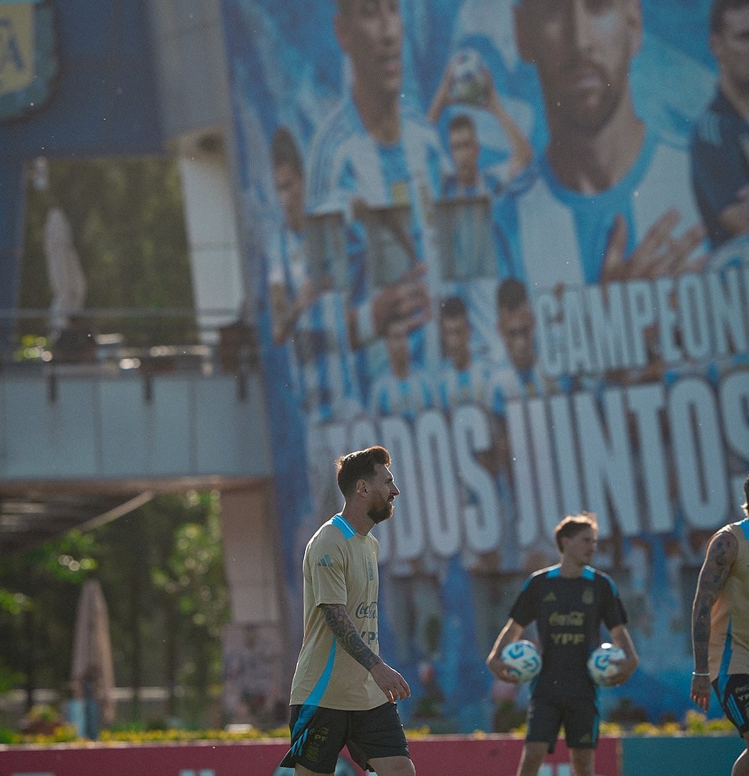 Lionel Messi despide el año con la Selección Argentina