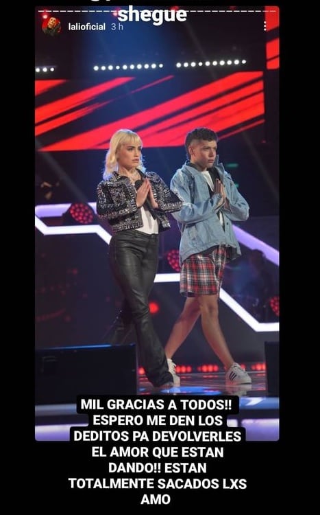 Santiago Borda, el joven que la rompió en "La voz Argentina" y escogió a Lali como coach