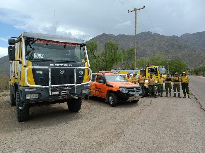 Mendoza se solidariza con el pueblo chileno y le ofrece apoyo en la lucha contra los incendios. Foto: Prensa Gob. de Mendoza