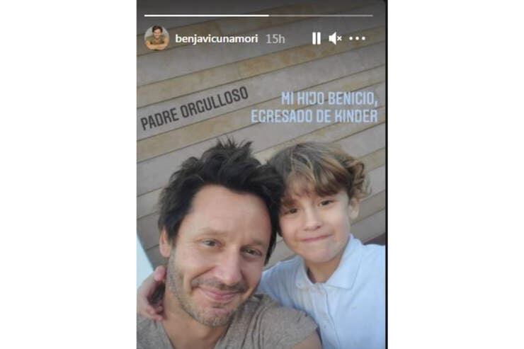 El tierno mensaje del actor chileno para su hijo