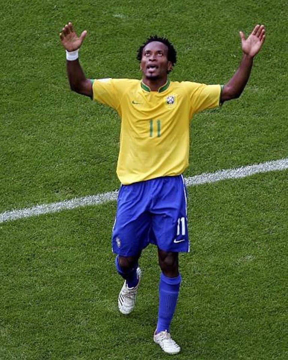 Zé Roberto brilló en la Selección de Brasil