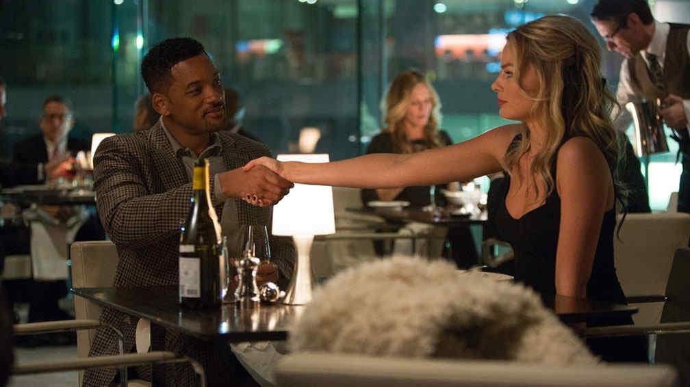 Will Smith y Margot Robbie interpretan a dos estafadores que llegan a Buenos Aires a hacer un gran trabajo.