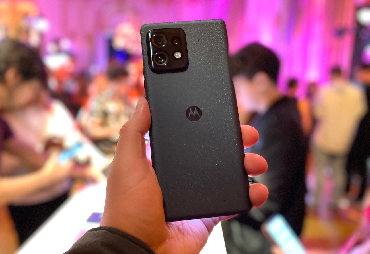 Motorola lanzó en Argentina el nuevo Edge 40 Pro. Foto: Los Andes