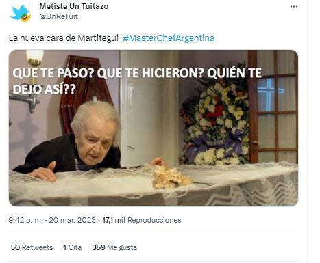 Germán Martitegui lució diferente y en redes sociales se encargaron de marcar su cambio de aspecto.