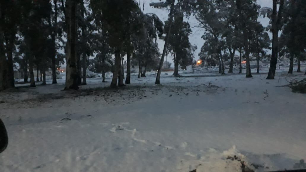 Nieve en La Paz