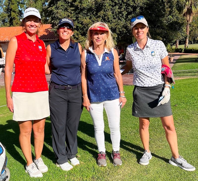 Las capitanas, Mónica Gunzche, María Olivero, Norma Ciccarelli y Marcela Pimenides. / Gentileza.