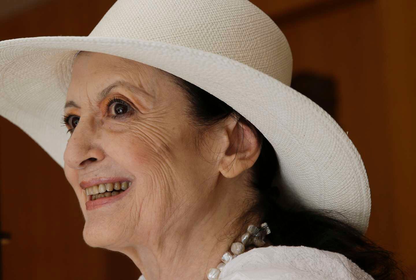 Carla Fracci, ícono internacional del ballet y ex primera bailarina de La Scala de Milán.