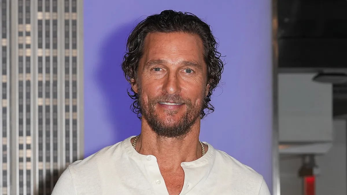 Matthew McConaughey vive en una casa rodante.