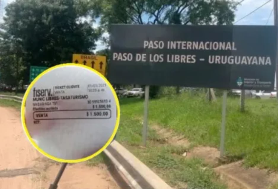 Suspendieron el cobro de la tasa municipal a viajeros en Paso de Los Libres. Foto: Época