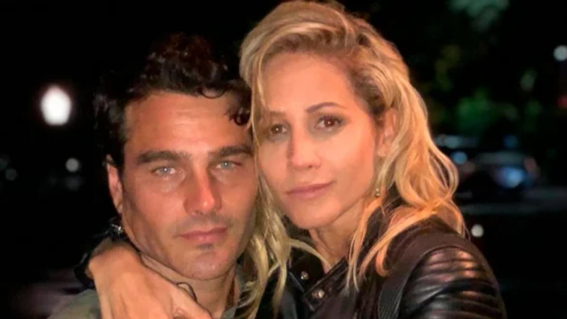 El modelo junto a su ex mujer, Bárbara Cudich, madre de sus dos hijos, con quien estuvo por 20 años.