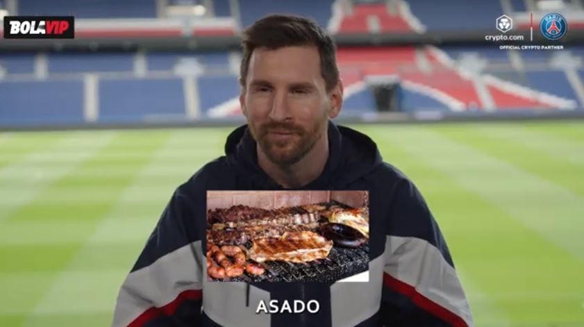 Lionel Messi contó que las milanesas no son su plato favorito.