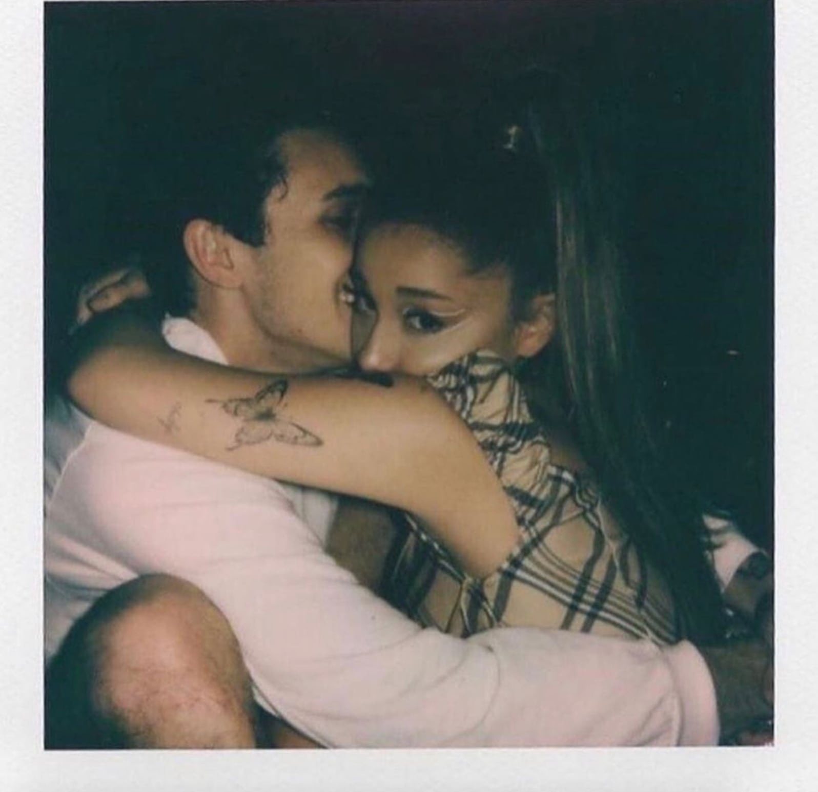 Las fotos polaroid son de las preferidas de la pareja.