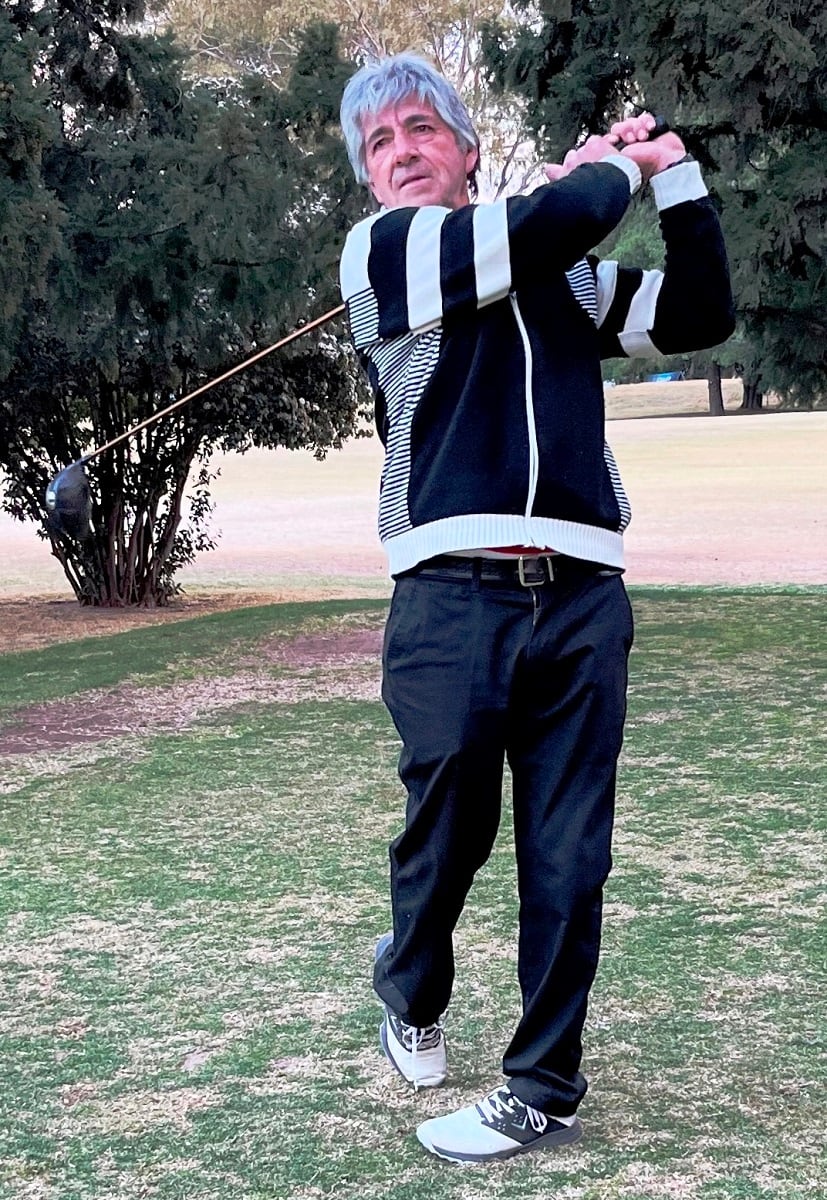 Carlos Riveros, brilló en el Parque General San Martín. / Gentileza.