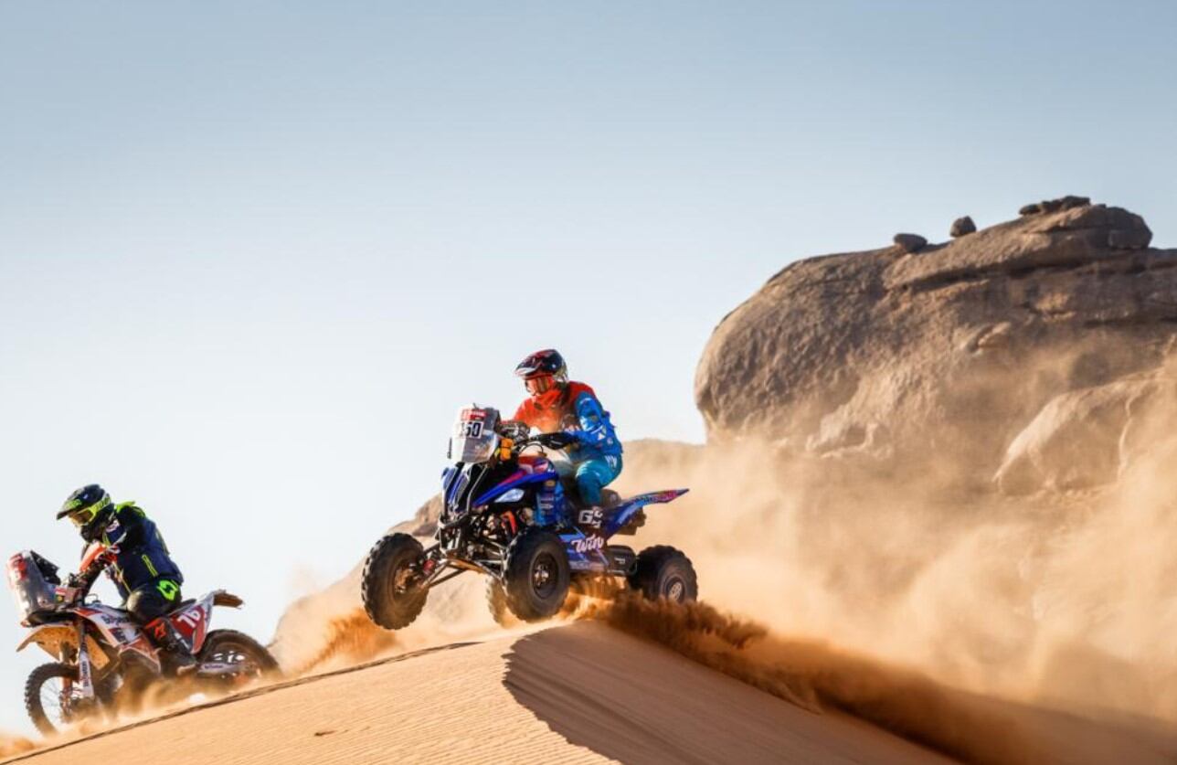 La tercera etapa del Dakar 2021 para los quads quedó en manos de Nicolás Cavigliasso. Lo escoltaron Giovanni Enrico y Manuel Andujar.