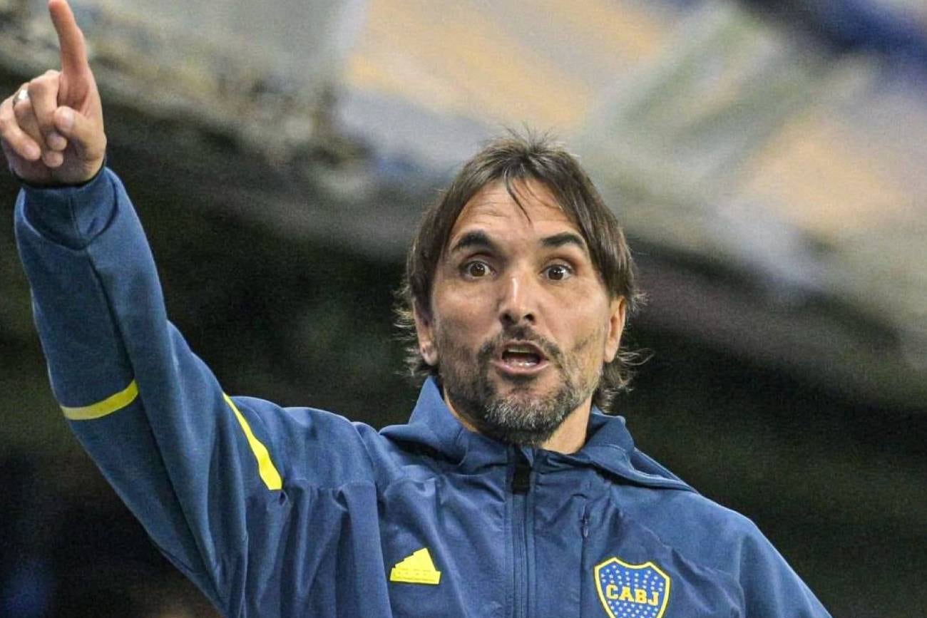 Diego Martínez habló luego del triunfo de Boca (Prensa Boca)