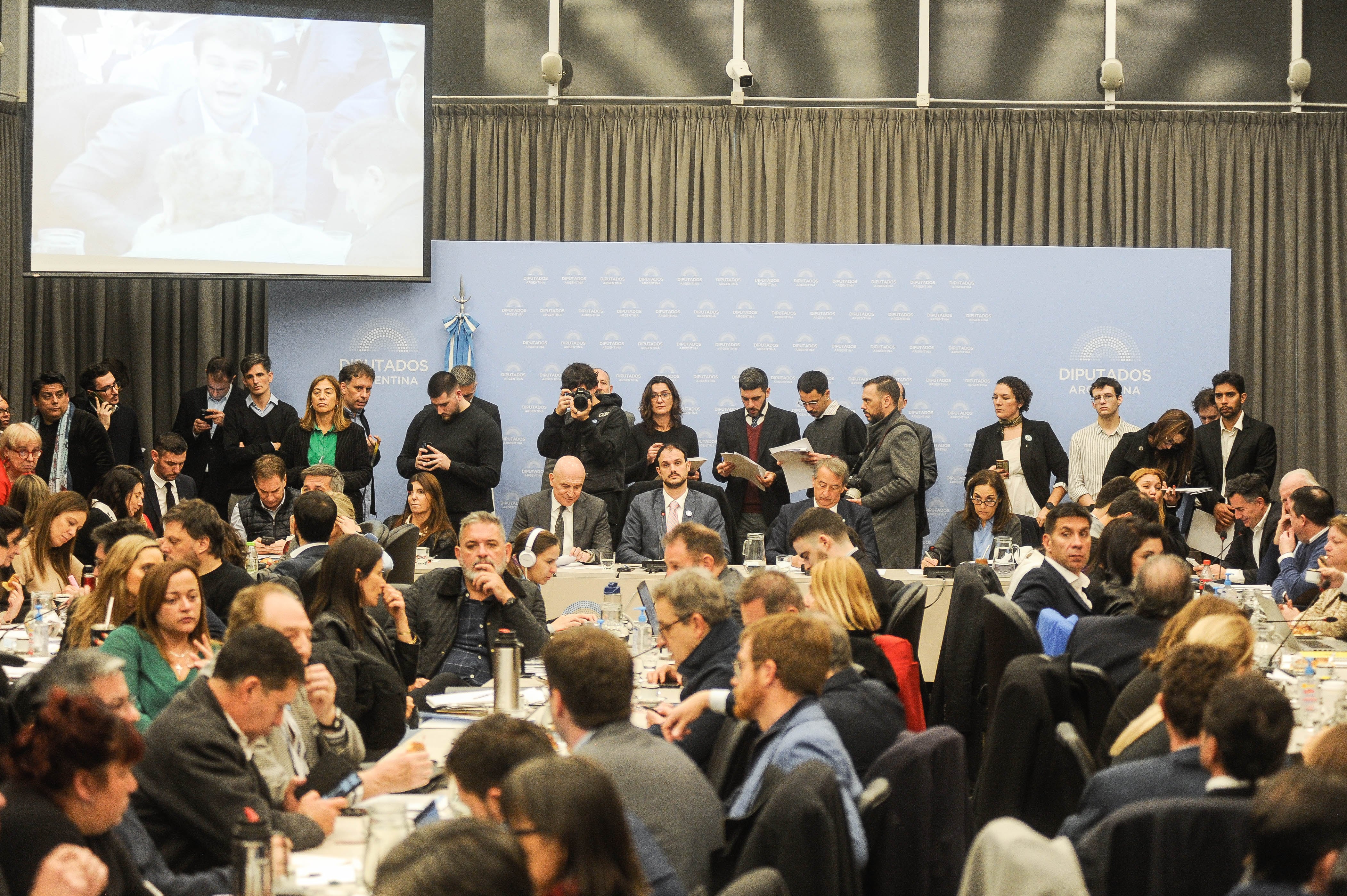 Debate en comisión de la baja de la imputabilidad en Diputados
Argentina
Foto Federico Lopez Claro