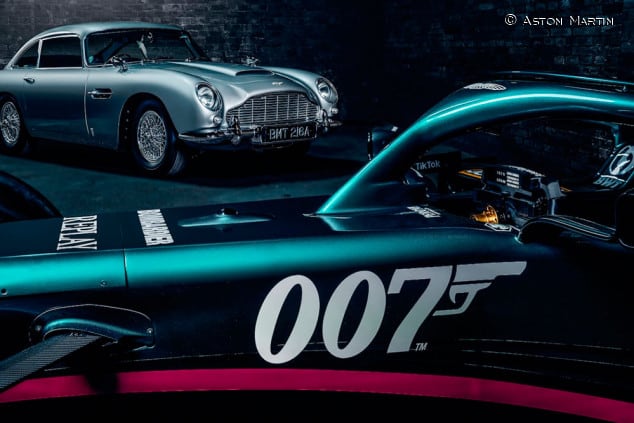 Aston Martin y James Bond, unidos en la F1