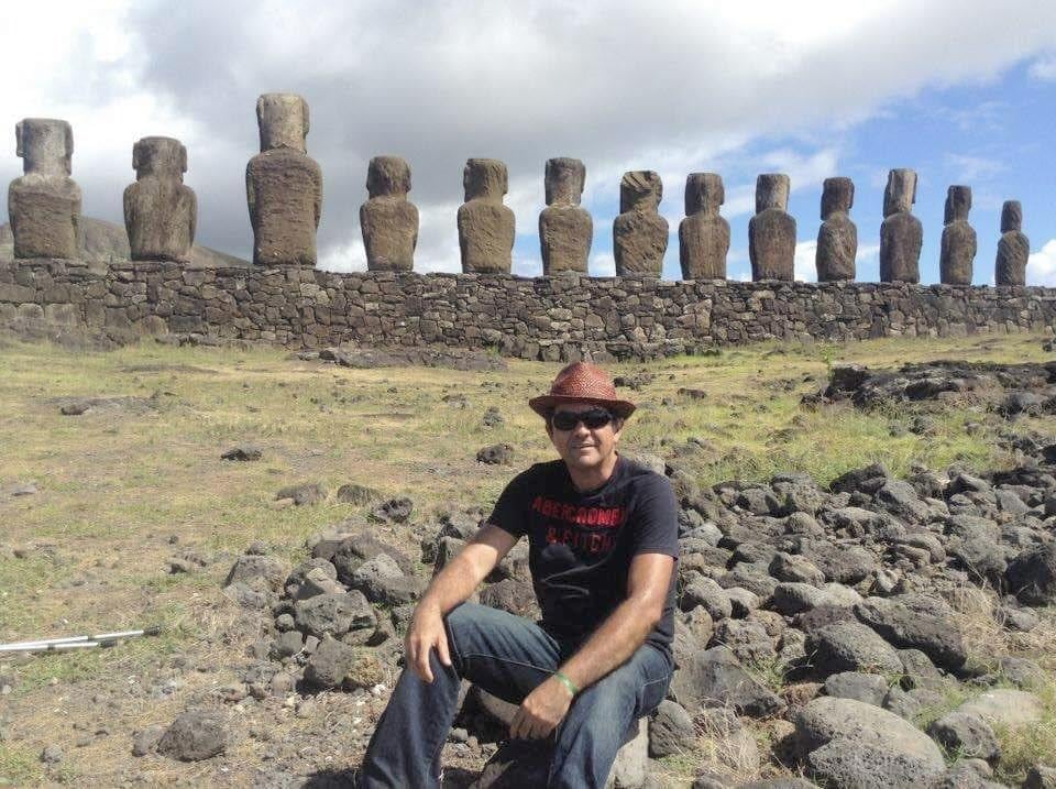 La vuelta al mundo en muletas: tras un accidente, lleva más de 150 países recorridos y quiere viajar por todos. Foto: Gentileza Luiz Thadeu Nunes e Silve