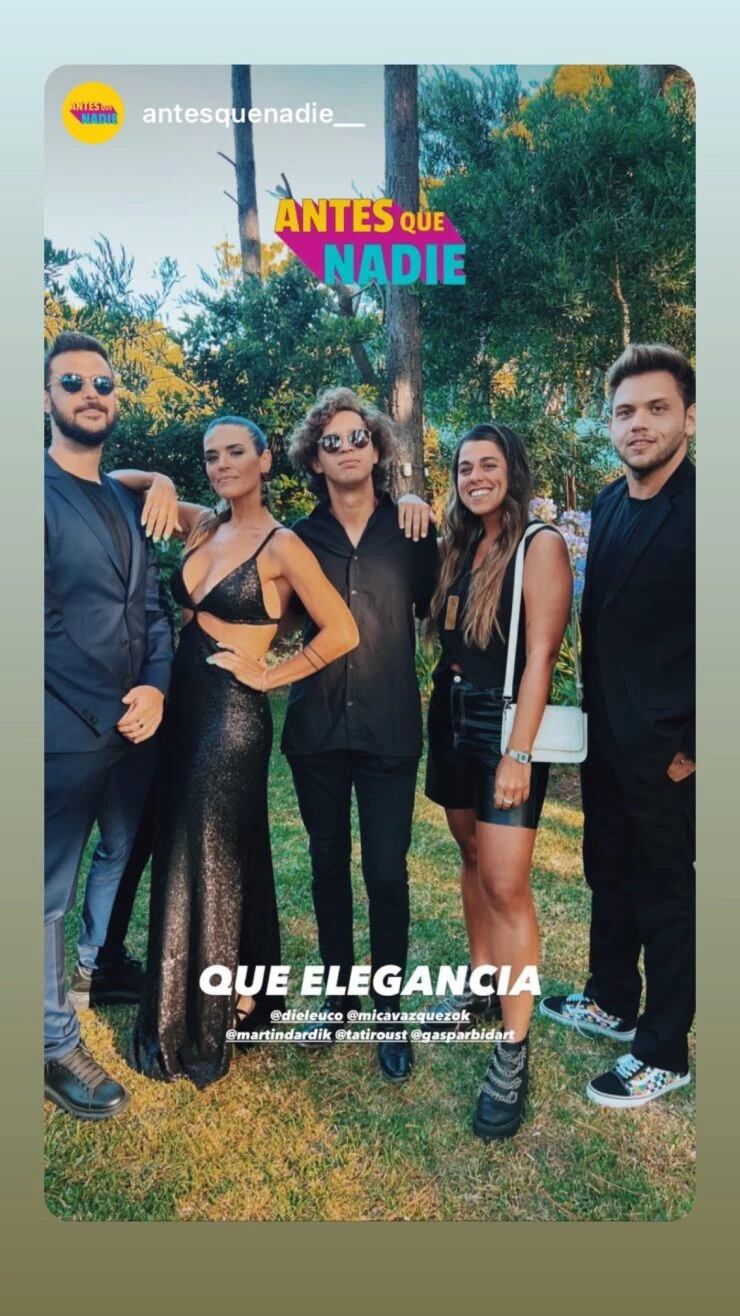 Mica Vázquez fue la más glamorosa de la gala de los Martín Fierro digital.