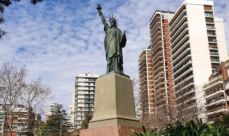 La obra porteña está en una de las zonas más transitadas.