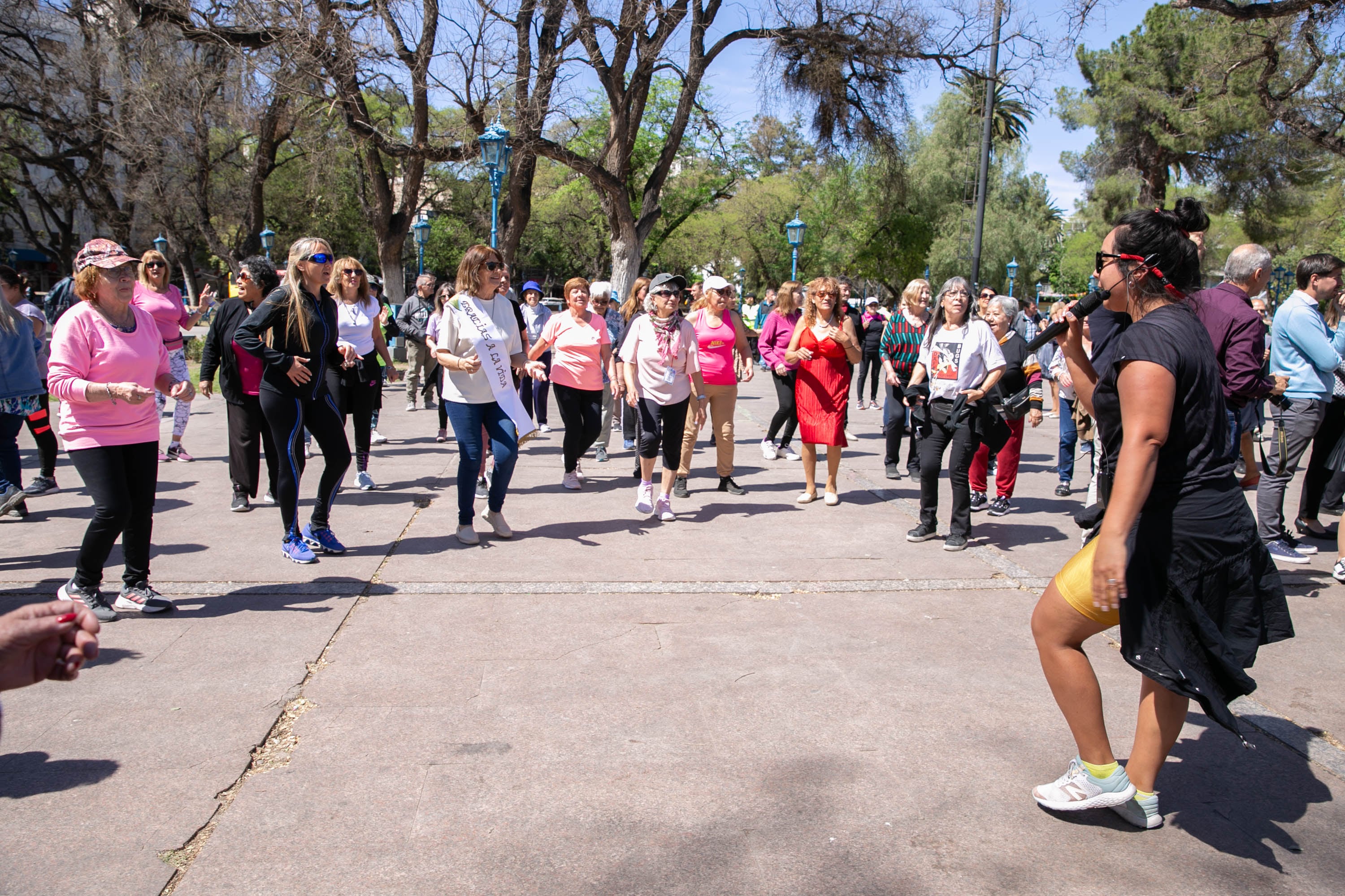 Se celebró el Día Internacional de las Personas Mayores en plaza Independencia