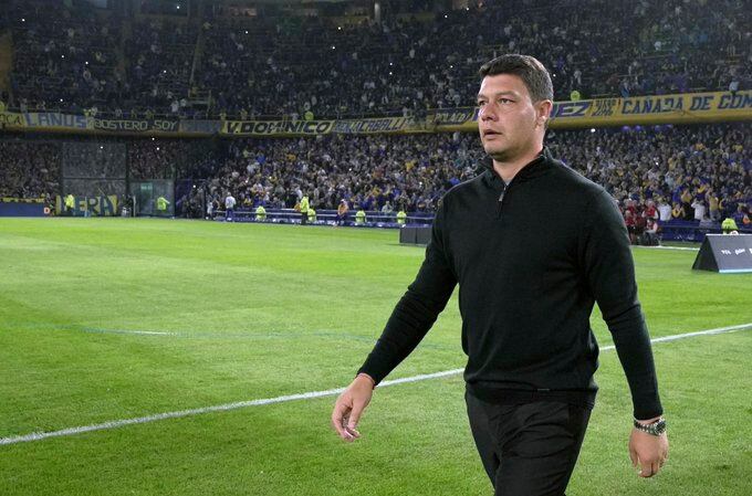 Sebastián Battaglia, exDT de Boca. (Prensa Boca)