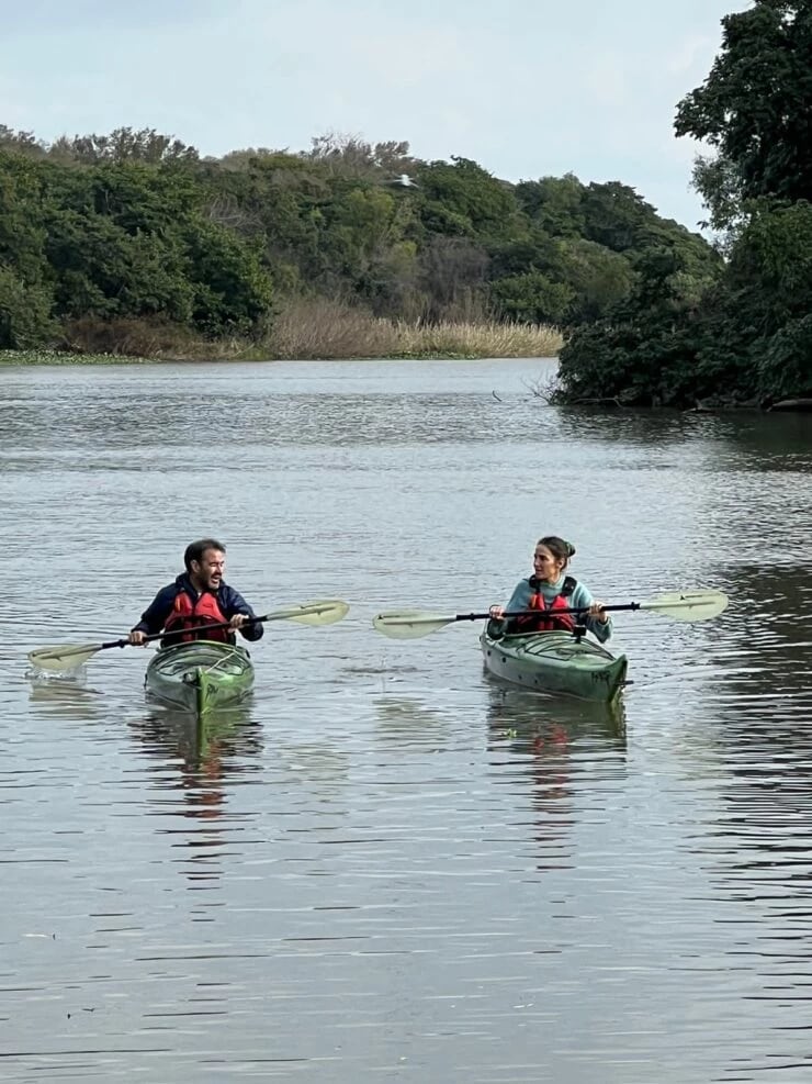 Juana Viale esta inmersa en un proyecto ambiental.