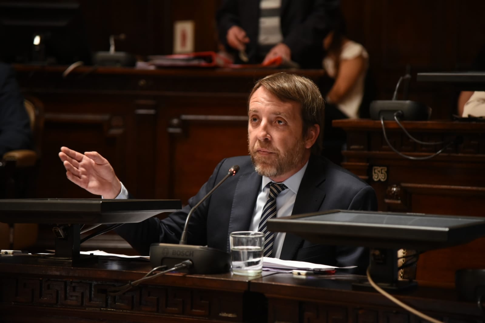 El senador de La Unión Mendocina, Valentín González. Foto: Prensa Senado