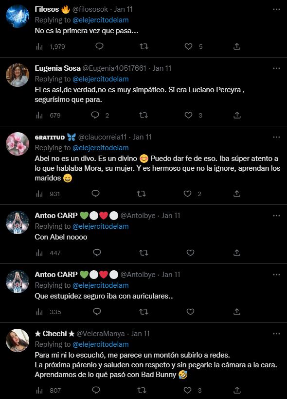 Varios seguidores del artista lo defendieron en las redes. Foto: Twitter/@elejercitodelam