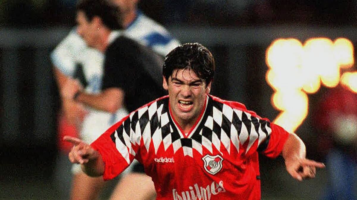 El histórico Matador del Millo, Marcelo Salas con la alternativa de Ríver, campeón del 1996.