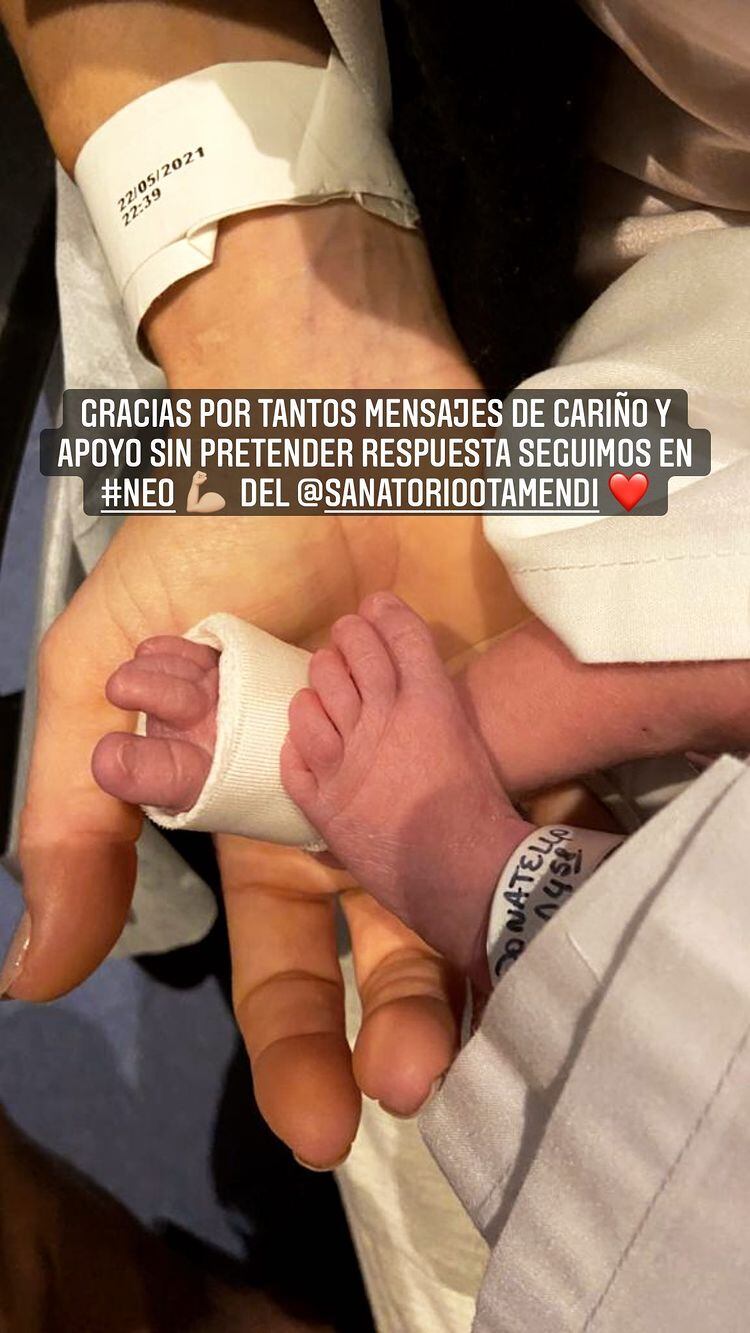 Así fue la previa al nacimiento de Donatello, el hijo de Noelia Marzol