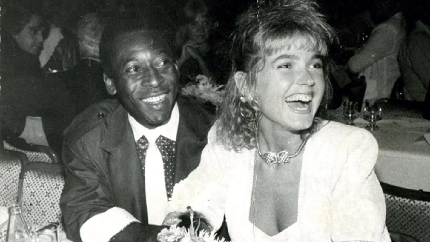 Xuxa y Pelé, en la época dorada de su relación.