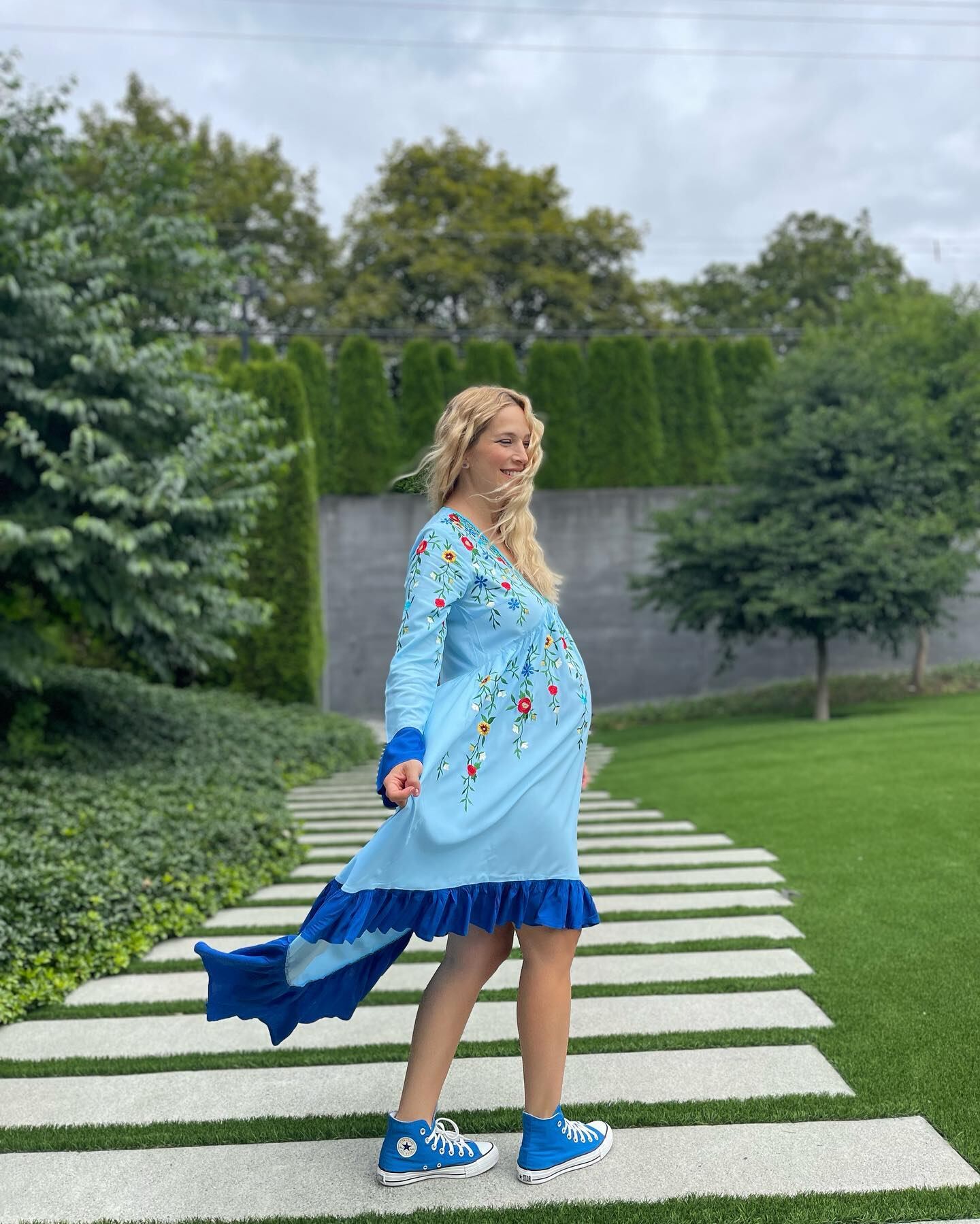 Luisana Lopilato celebró el baby shower de su cuerta hija.