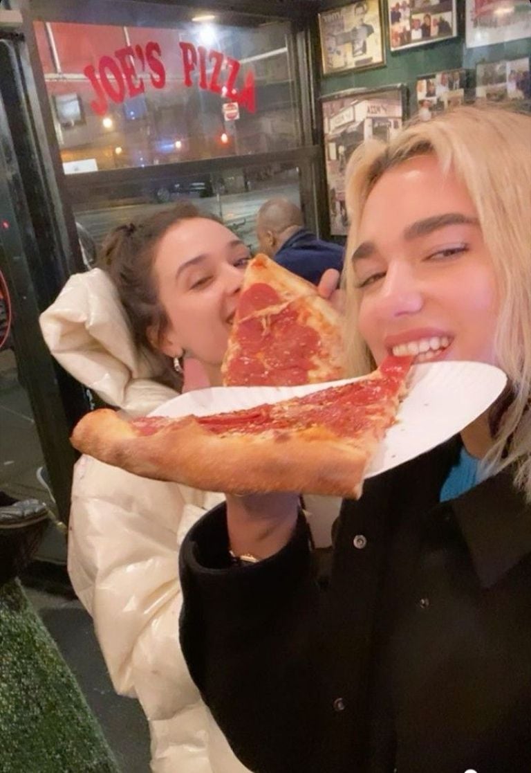 Dua Lipa tiene debilidad por una comida en particular y no es nada sofisticada