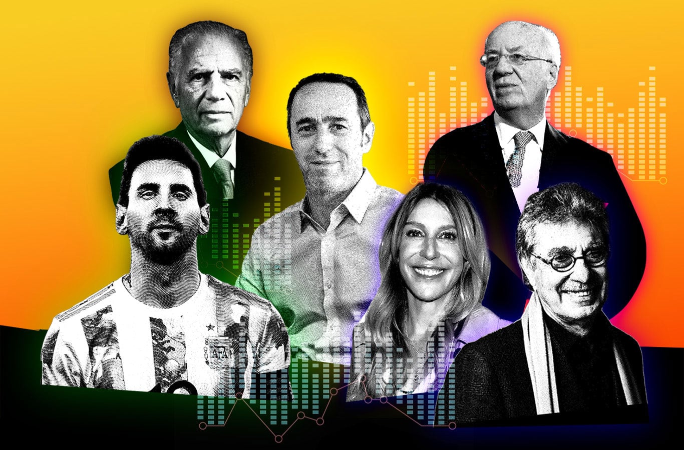 Los empresarios argentinos más ricos. Foto: Forbes.