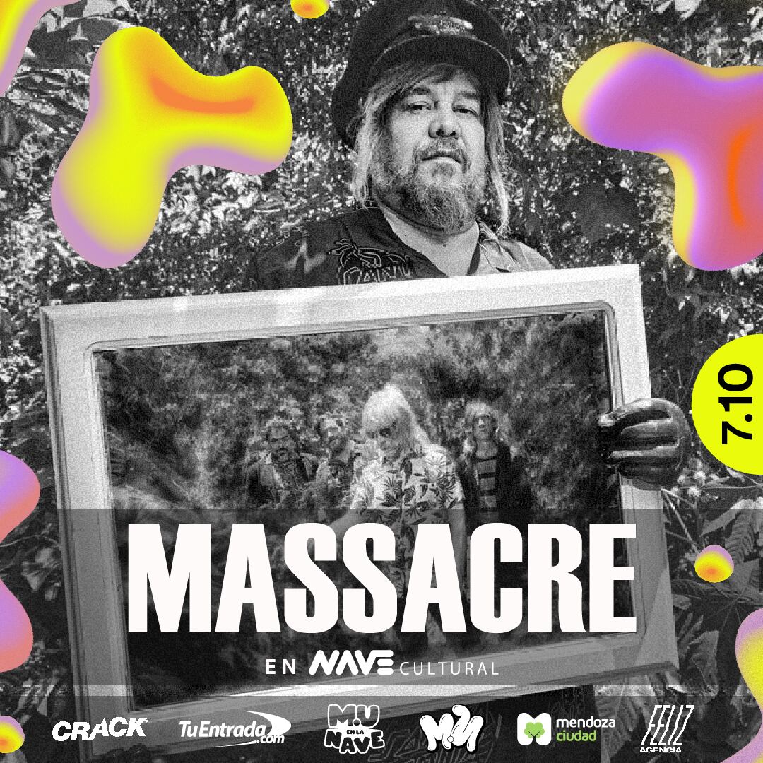 Massacre llega a Mendoza en el MU.