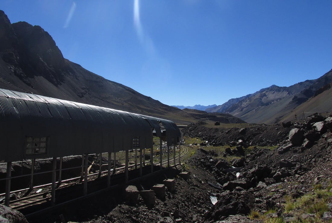 Las Cuevas, uno de los lugares emblemáticos de la montaña mendocina y con mucha historia.