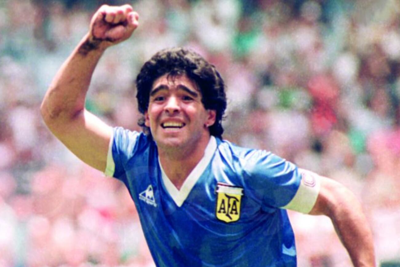 Una joven encontró una semilla con la cara de Maradona