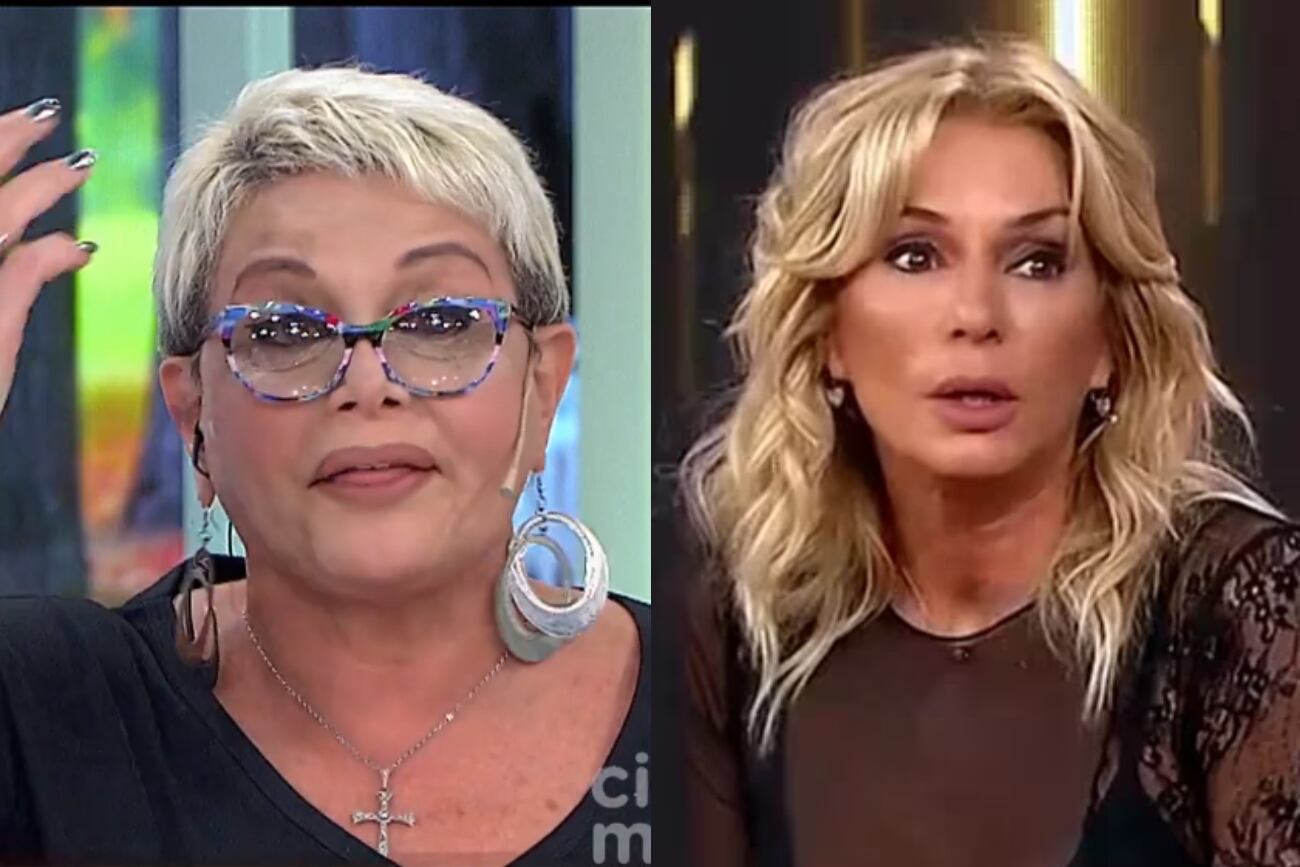 Carmen Barbieri expresó toda su furia contra Yanina Latorre. (Collage web)