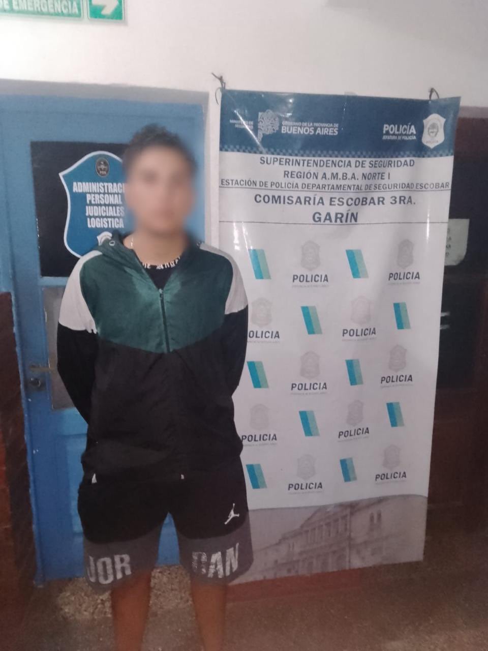 El joven de 22 años huyó del lugar del choque. Gentileza: La Nación.