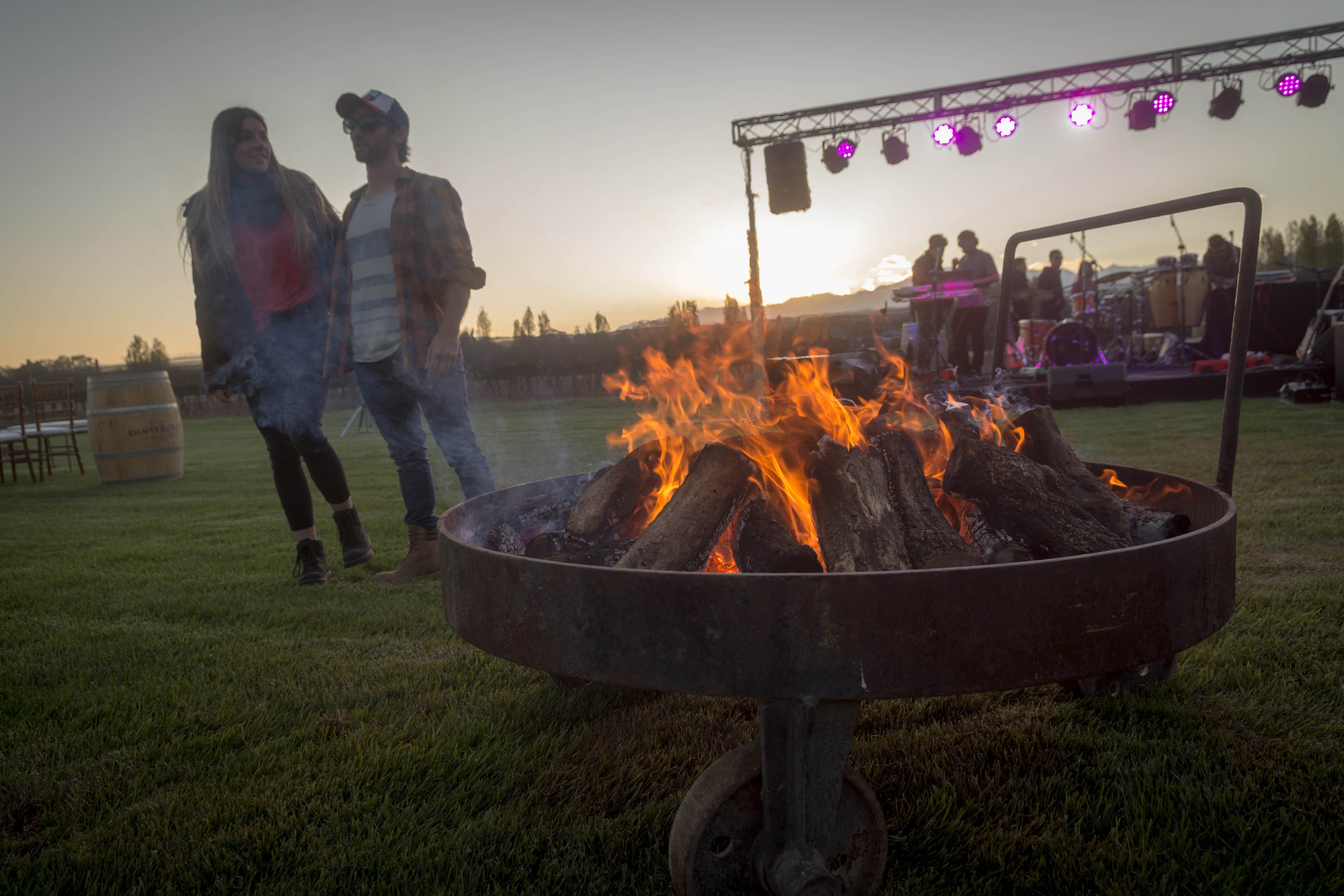 Solo son algunas bodegas las que cuentan con sunsets en su calendario de eventos. - Foto: Ignacio Blanco / Los Andes