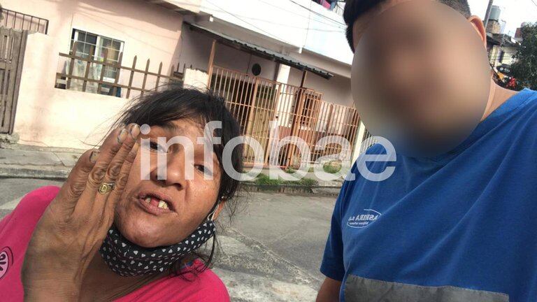 La mamá de M. regresó a donde vivía con su hija. Foto: Infobae.